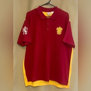 Harry Potter Wizarding World Gryffindor 07   Polo Shirt Men’s XL